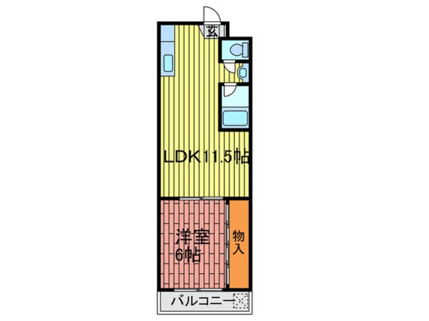 間取図 マンション清寿苑