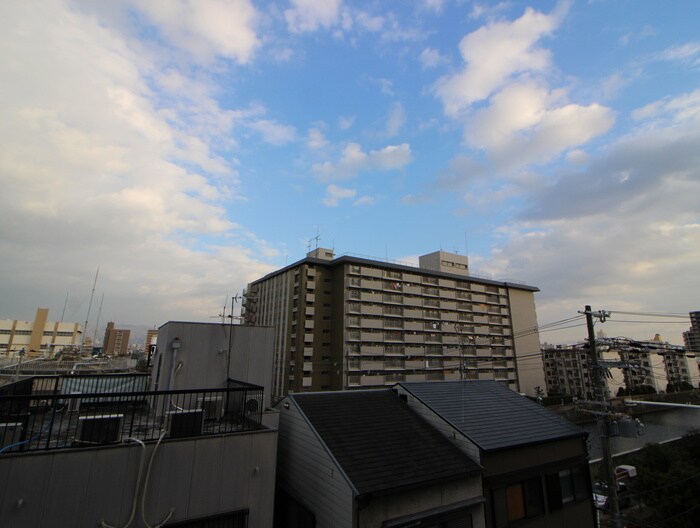 室内からの展望 マンション清寿苑