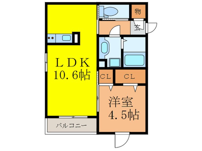 間取り図 ブライトテラス