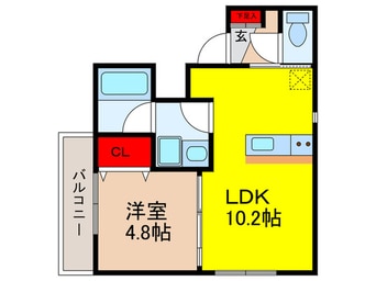 間取図 BLANCOSTA sole