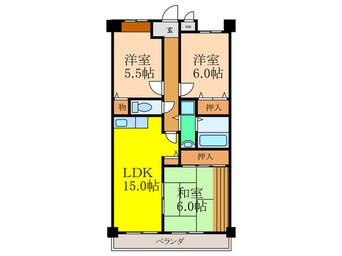 間取図 パシフィックマンション