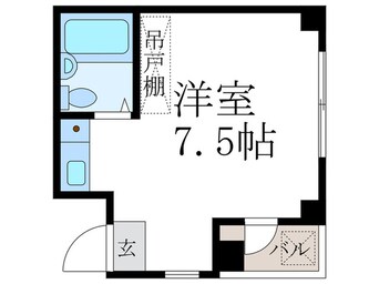 間取図 クレセント聚楽