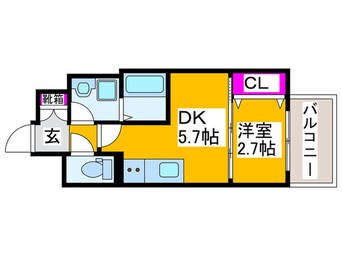 間取図 テラ堺市駅