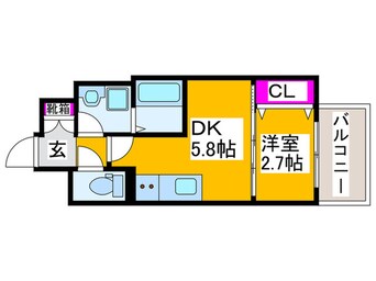 間取図 テラ堺市駅