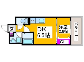 間取図 テラ堺市駅