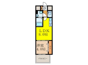 間取図 ライフステ－ジ江坂南