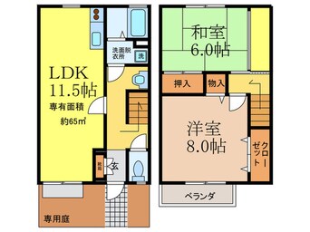 間取図 ガ－デンハイム