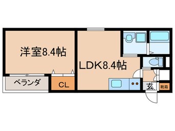 間取図 F asecia Rio
