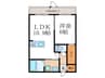 仮)カーサ・フェリーチェ長岡京 1LDKの間取り