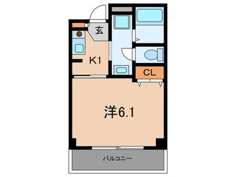 間取図 ル－・エ－ベル潮江壱番館