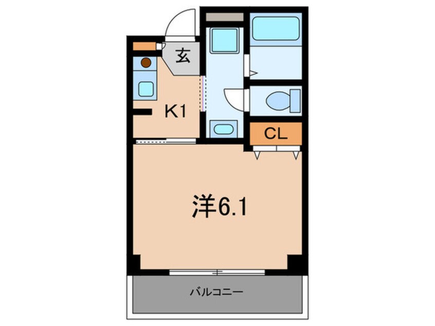 間取図 ル－・エ－ベル潮江壱番館