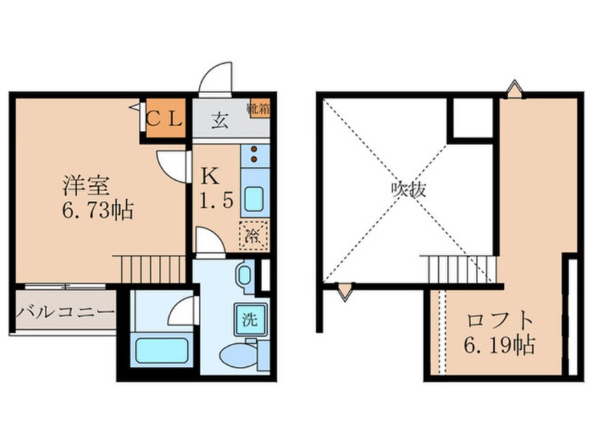 間取図 グラン・インペリアル小路