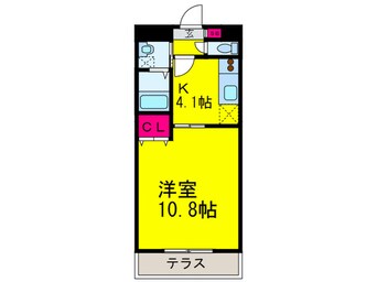 間取図 アム－ルＫＡＴＡＫＵＲＡ
