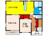つばきハイツ 2LDKの間取り