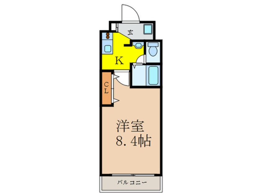 間取図 Ｍ　ＰＬＡＺＡ新大阪駅前