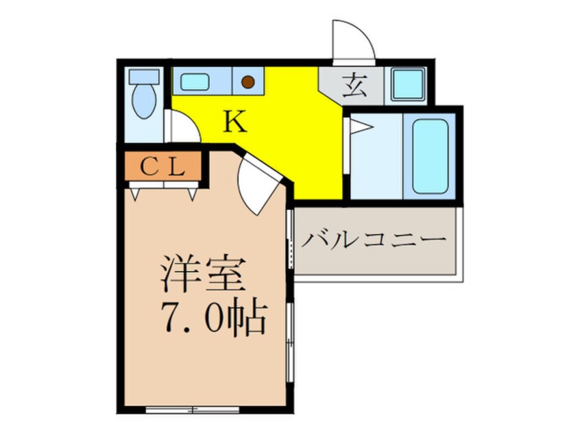 間取図 Ｍ　ＰＬＡＺＡ新大阪駅前