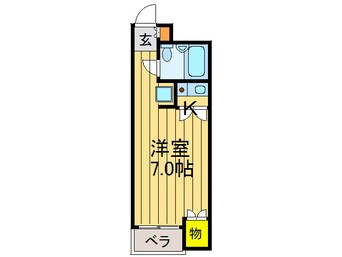 間取図 サウスコ－ト