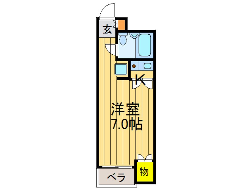 間取図 サウスコ－ト