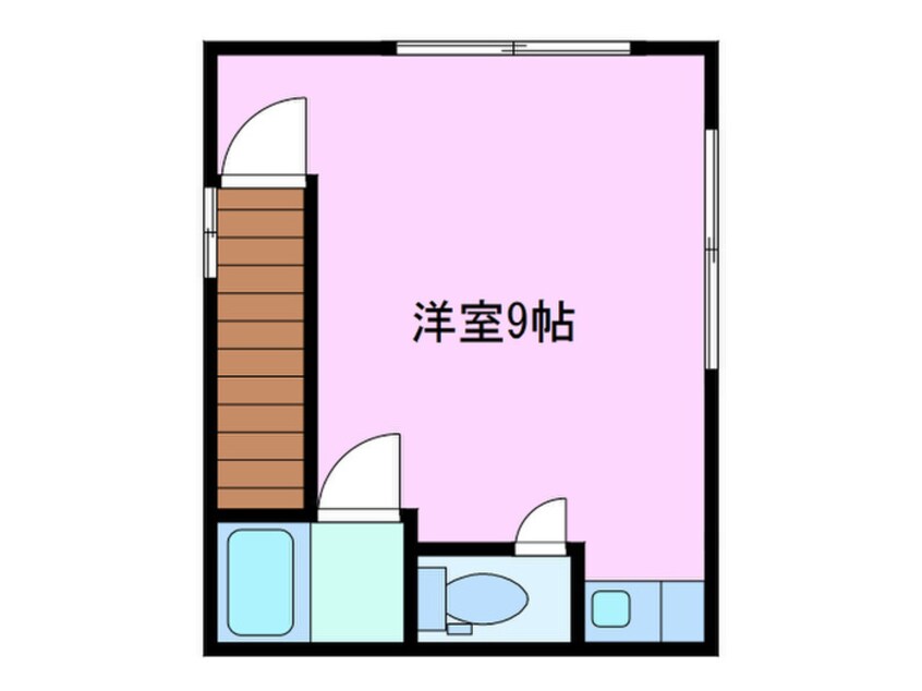 間取図 角谷コーポ