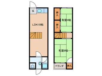 間取図 南寺方南通テラス