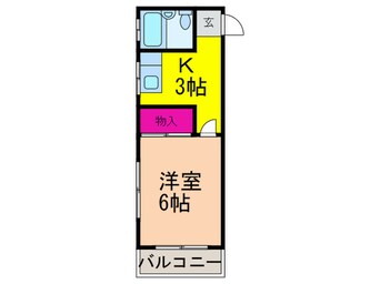 間取図 河南ハイツ