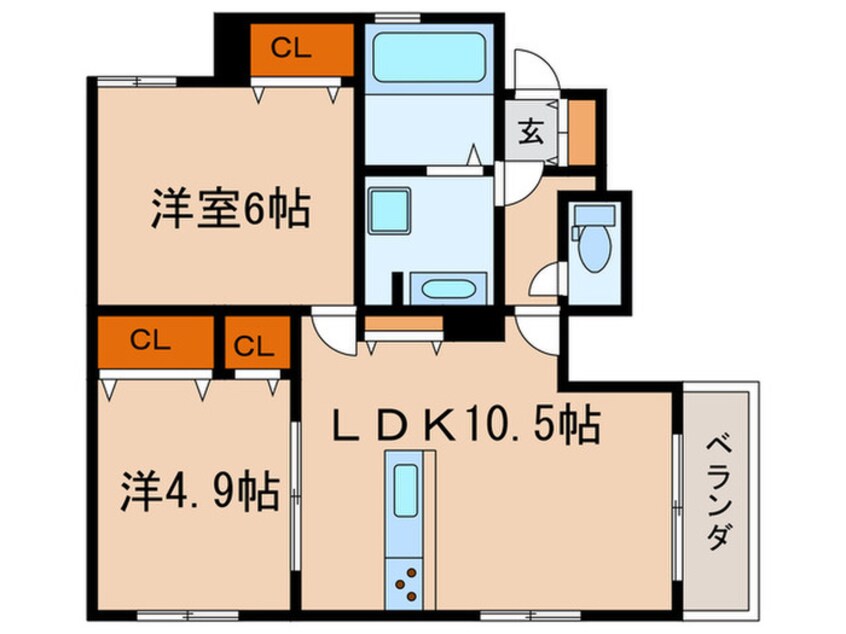 間取図 ミーティアハウス