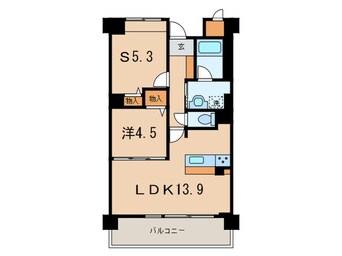 間取図 セリシール夙川苦楽園