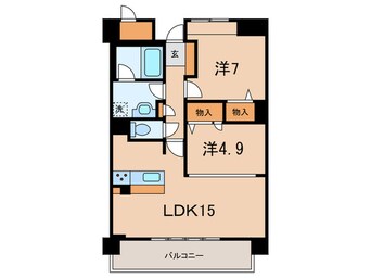 間取図 セリシール夙川苦楽園