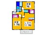 アト－ルタイセイ 2LDKの間取り
