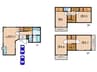 中古一戸建住宅 4LDKの間取り