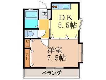 間取図 ダイヤトゥーレ