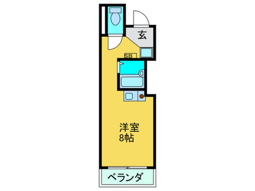 間取図 シャトレヴェ－ル守口