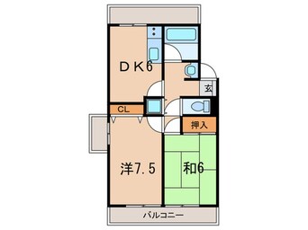 間取図 東町マンション