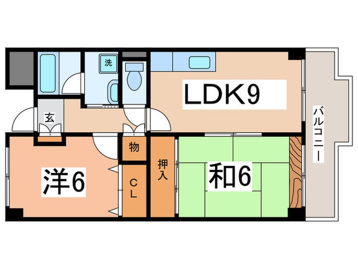 間取り図 美杜里ハイム１号館