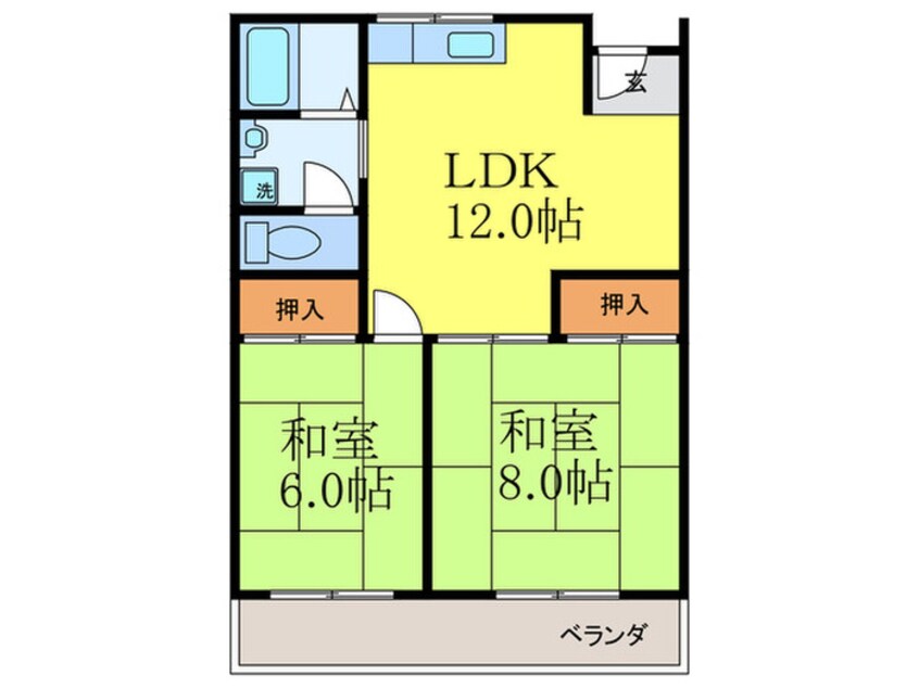 間取図 メゾン源