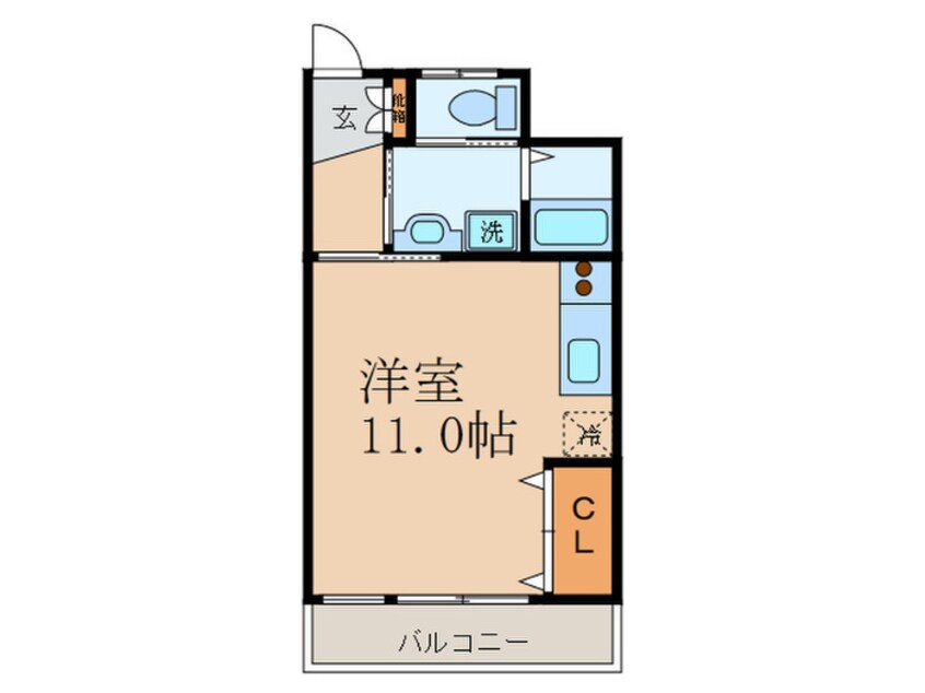 間取図 ハイツリベラ