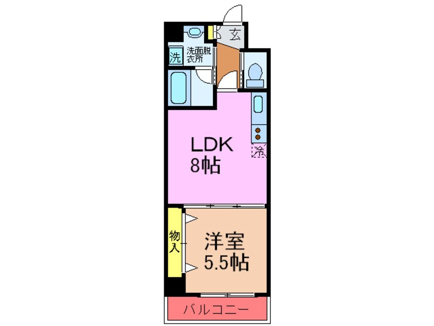 間取図 ウィングコ－ト小松