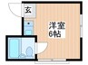 八坂住地マンション 1Rの間取り