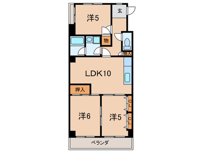 間取り図 パークモダン伊丹