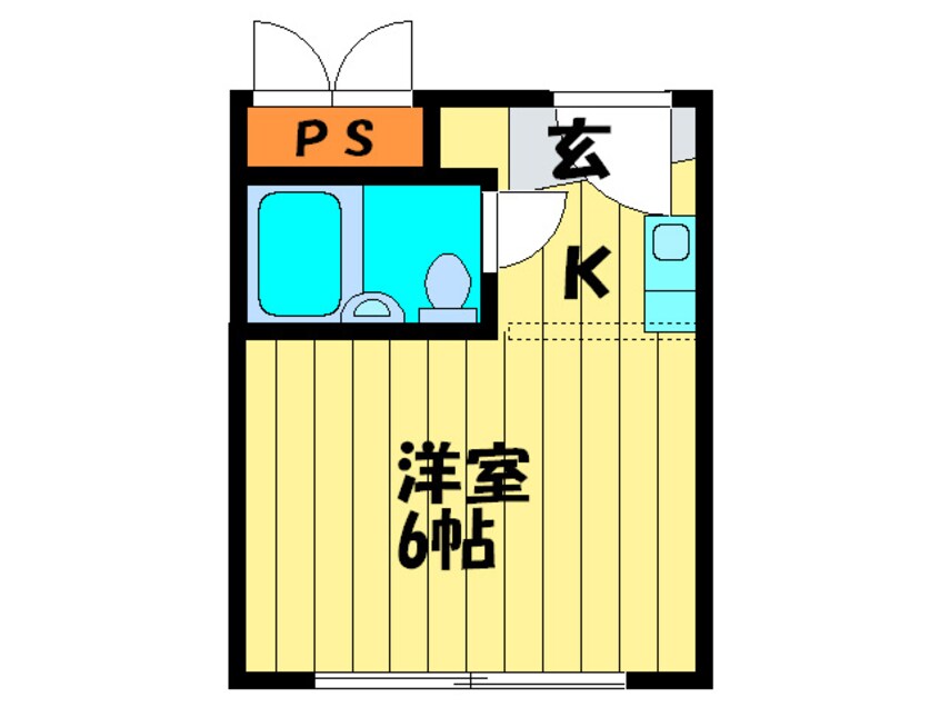 間取図 シャルマン淀