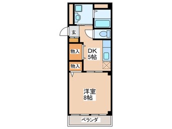 間取図 アビタシオン　タナベ