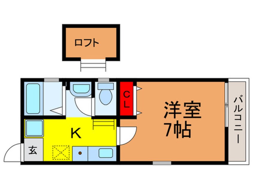 間取図 メゾンヤマダ