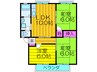 ビュ－ティ－タウンＡ棟 3LDKの間取り