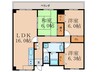進和山科ハイライフ(711) 3LDKの間取り