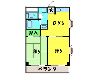 間取図 サンハイムモリ