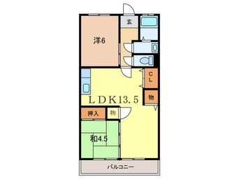 間取図 マンション旭