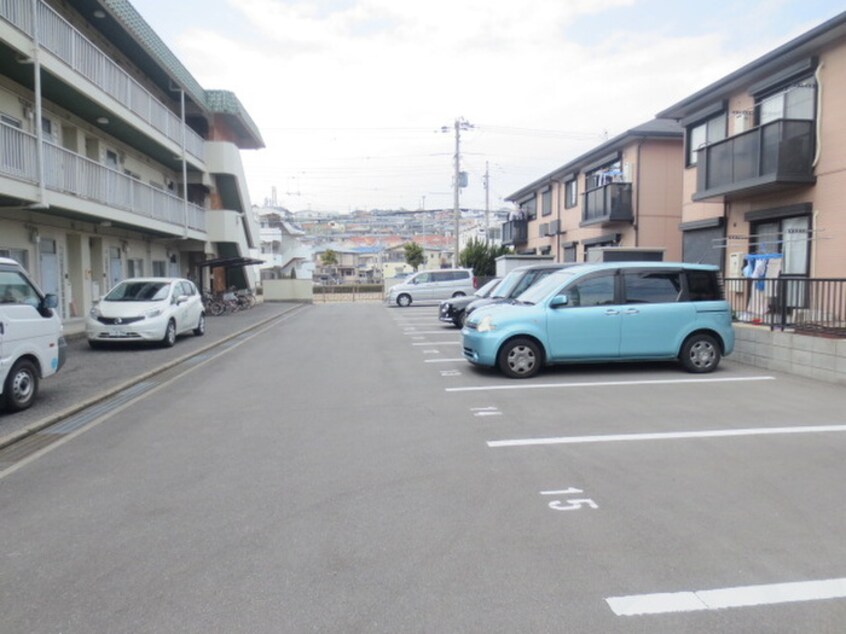 駐車場 マンション旭