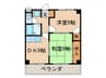 音伍巨椋コ－ト 2DKの間取り