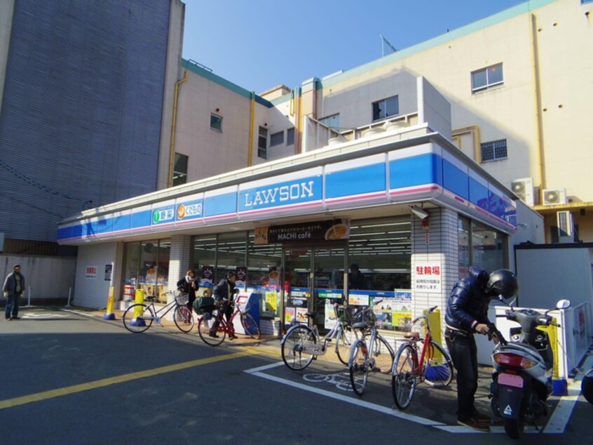 ローソン宇治小倉駅前店(コンビニ)まで400m 音伍巨椋コ－ト