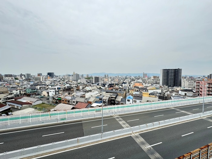 室内からの展望 Luxe田辺